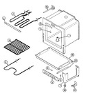 Diagram for 04 - Oven/base