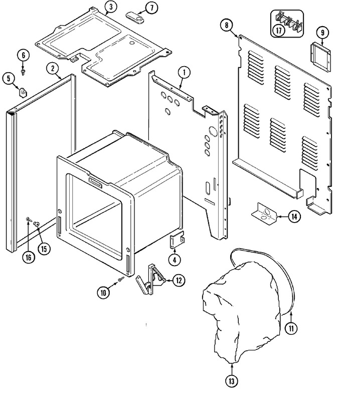 Diagram for CER1360BAW