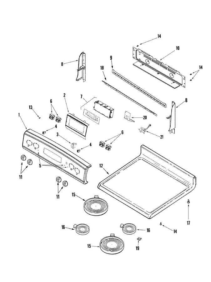 Diagram for CER3725AGW