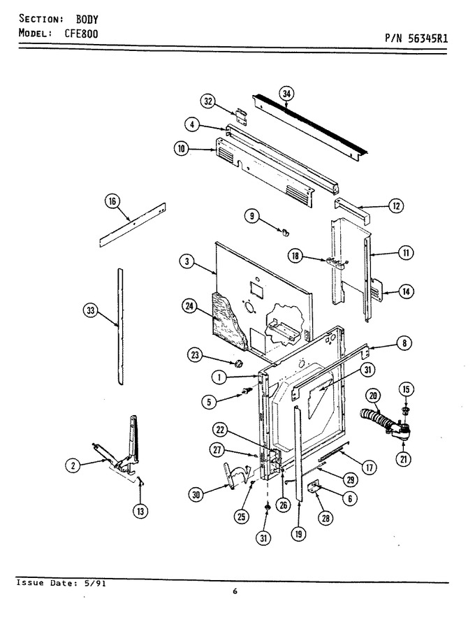 Diagram for CFE800