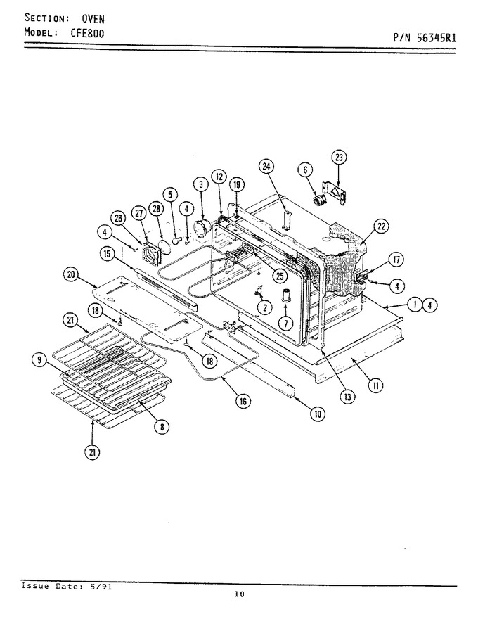 Diagram for CFE800