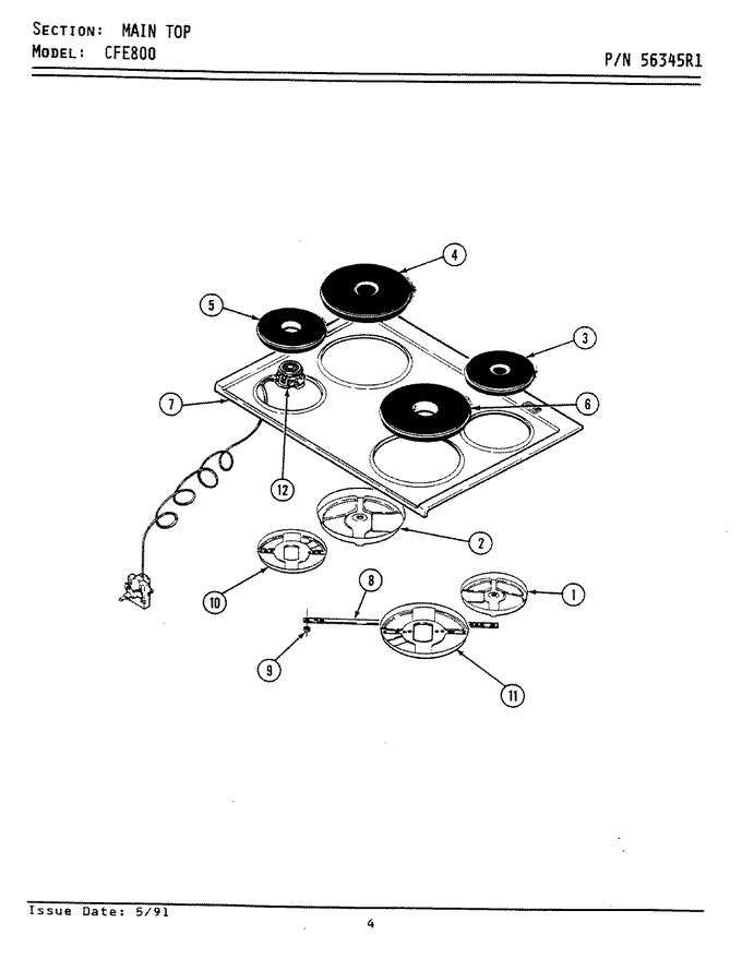 Diagram for CFE800
