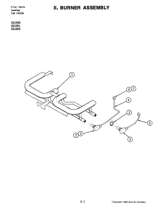 Diagram for CG100L