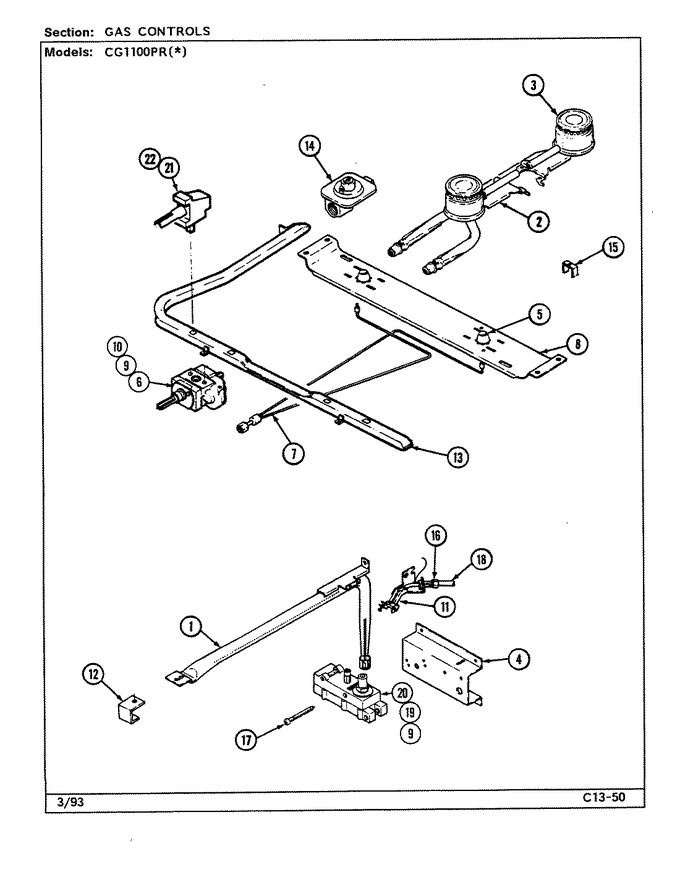 Diagram for CG1100PRA