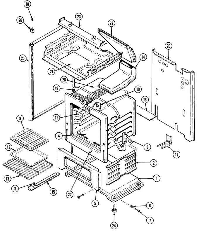 Diagram for CG3100PPW