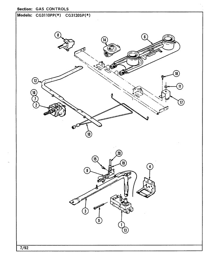 Diagram for CG3110PPW