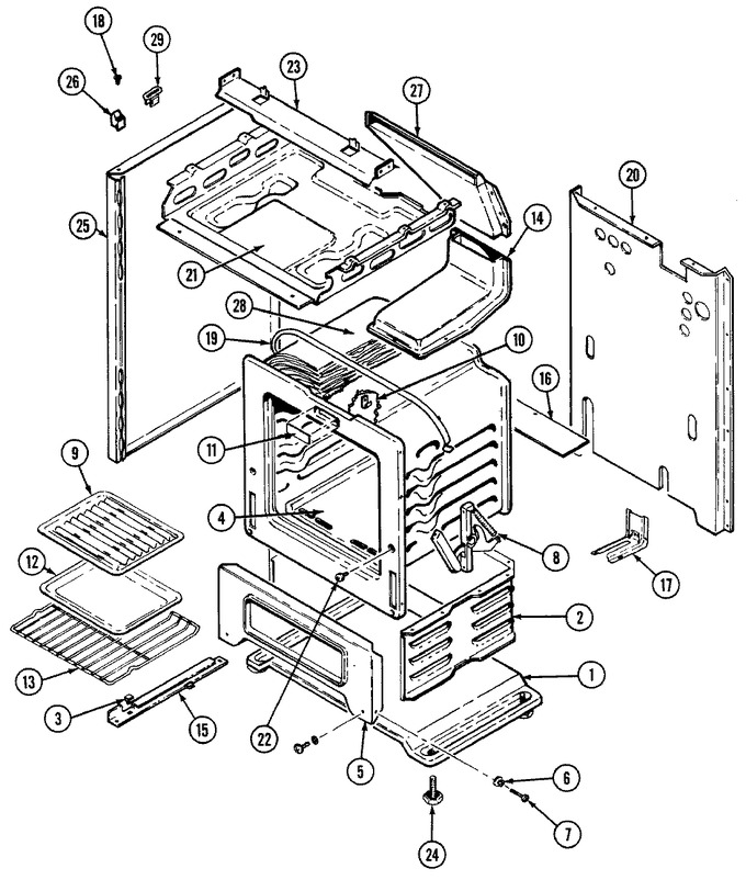 Diagram for CG3120SRA