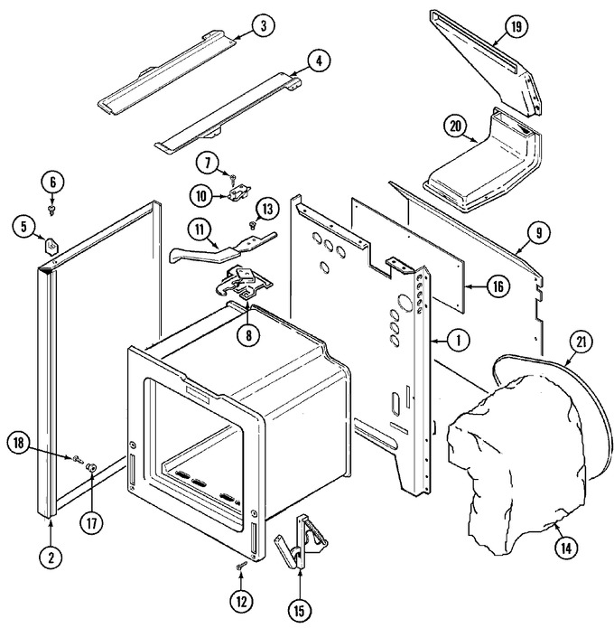 Diagram for PGR5715BDW