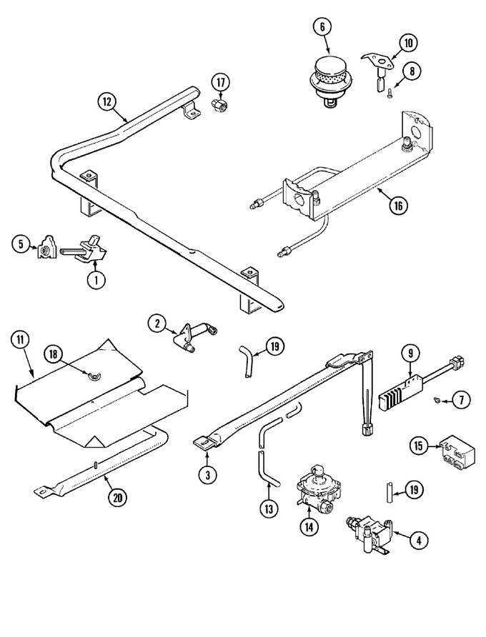 Diagram for DCF3305BT