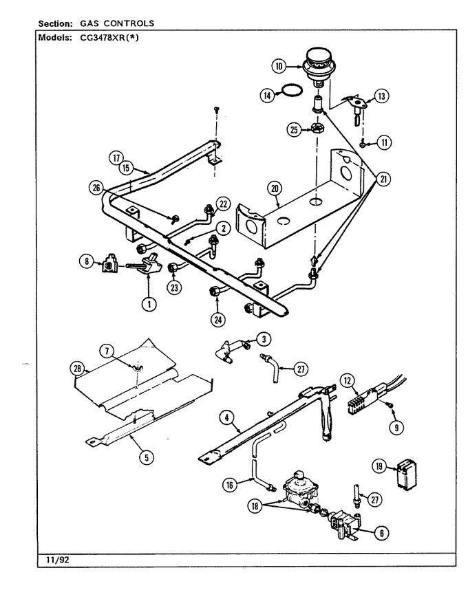 Diagram for CG3478XRA