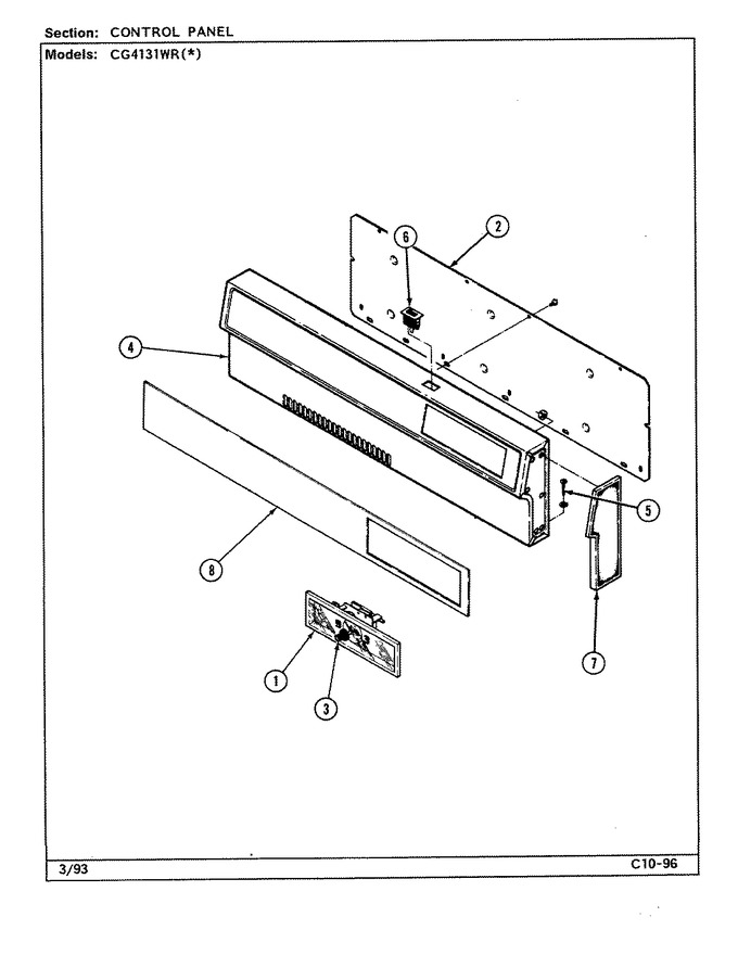 Diagram for CG4131WRW