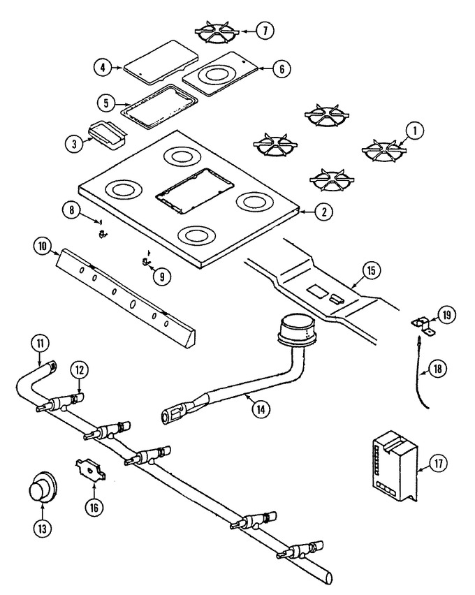 Diagram for CG4151WTW