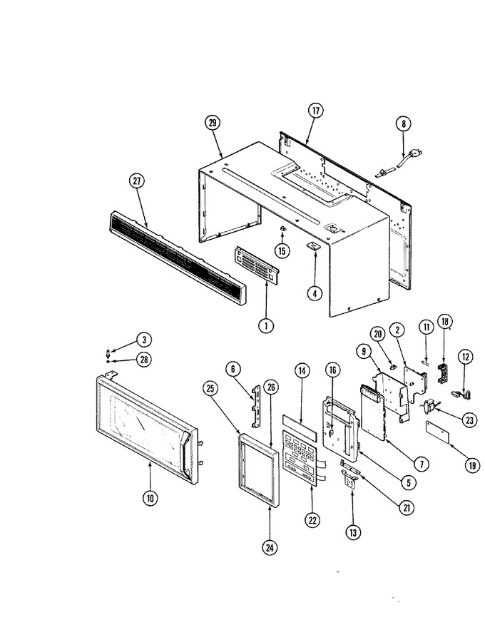 Diagram for CG8422MA729RG