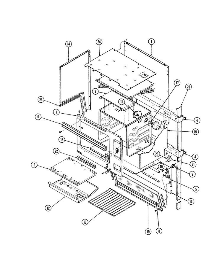 Diagram for CG8422MA729RG