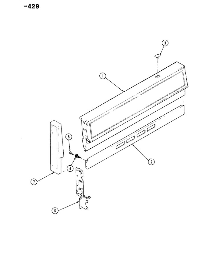 Diagram for CG9616W429R