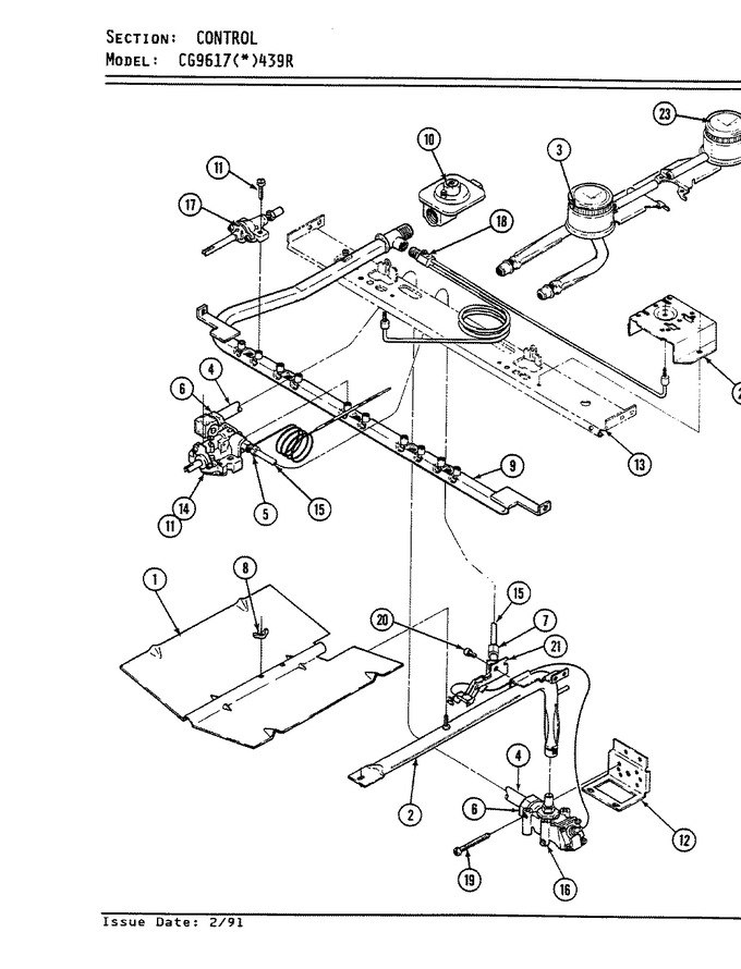 Diagram for CG9617W439R