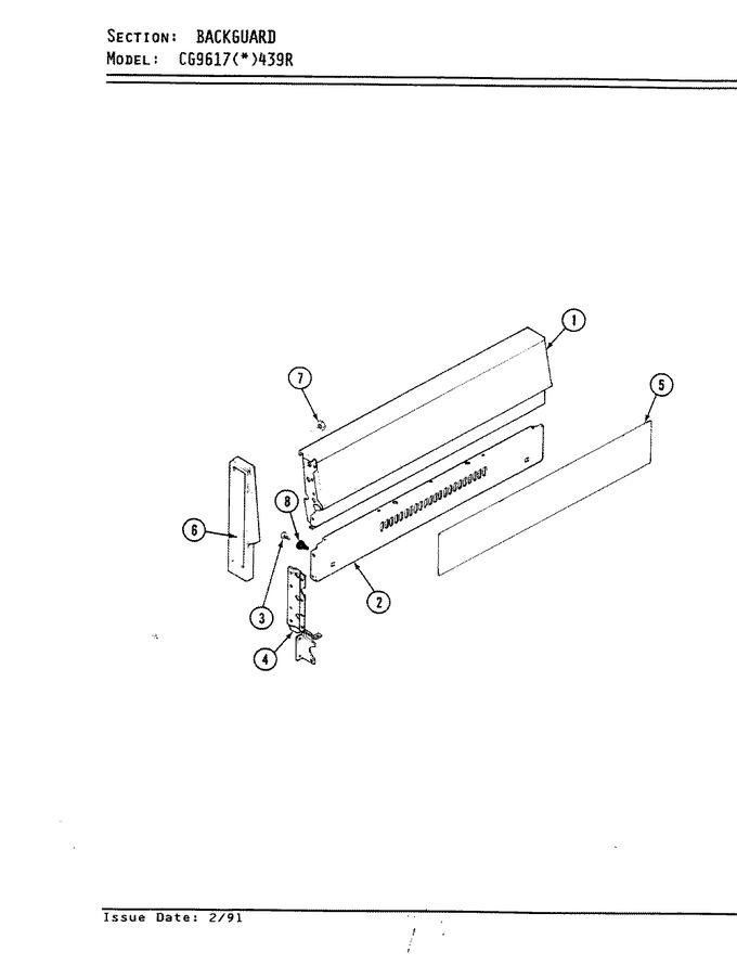 Diagram for CG9617W439R