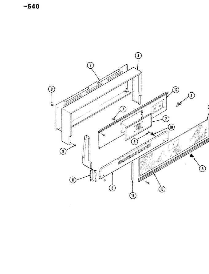 Diagram for CG9617W540R