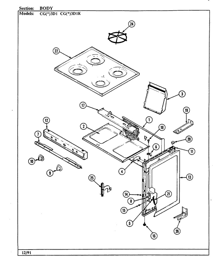 Diagram for CGW3D1K