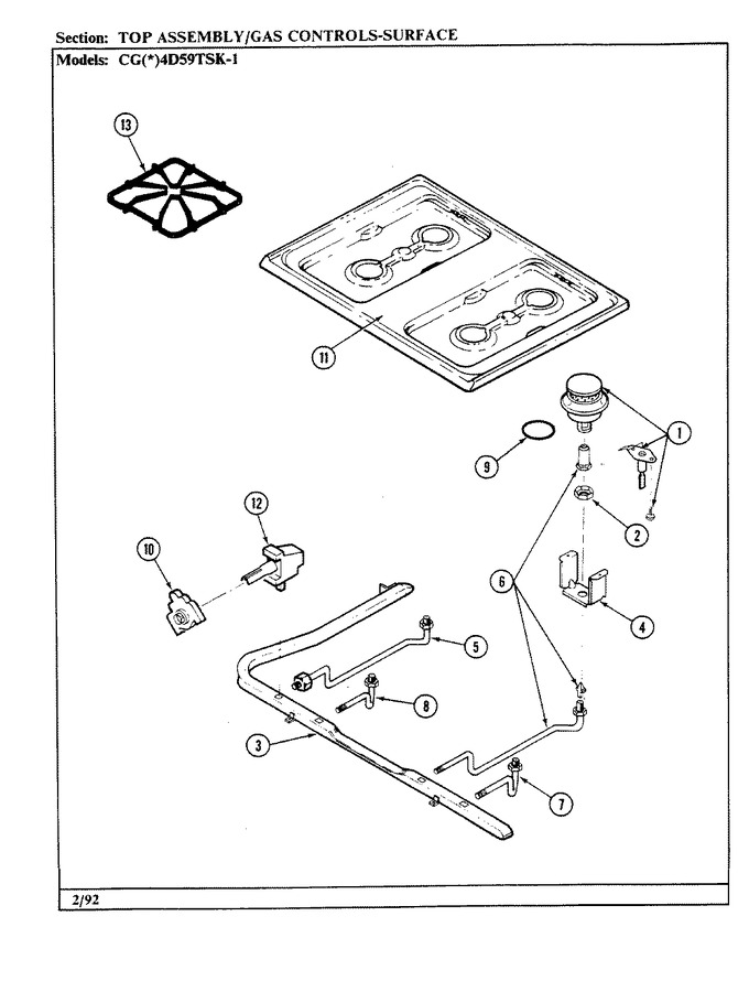 Diagram for CGA4D59TSK-1