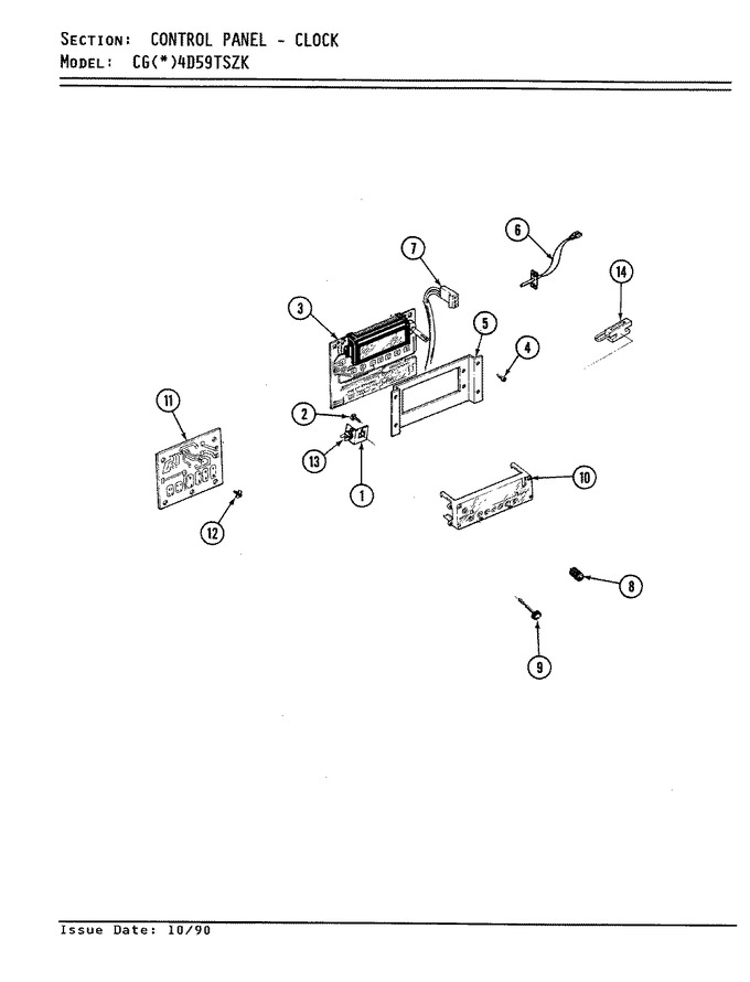 Diagram for CGW4D59TSZK