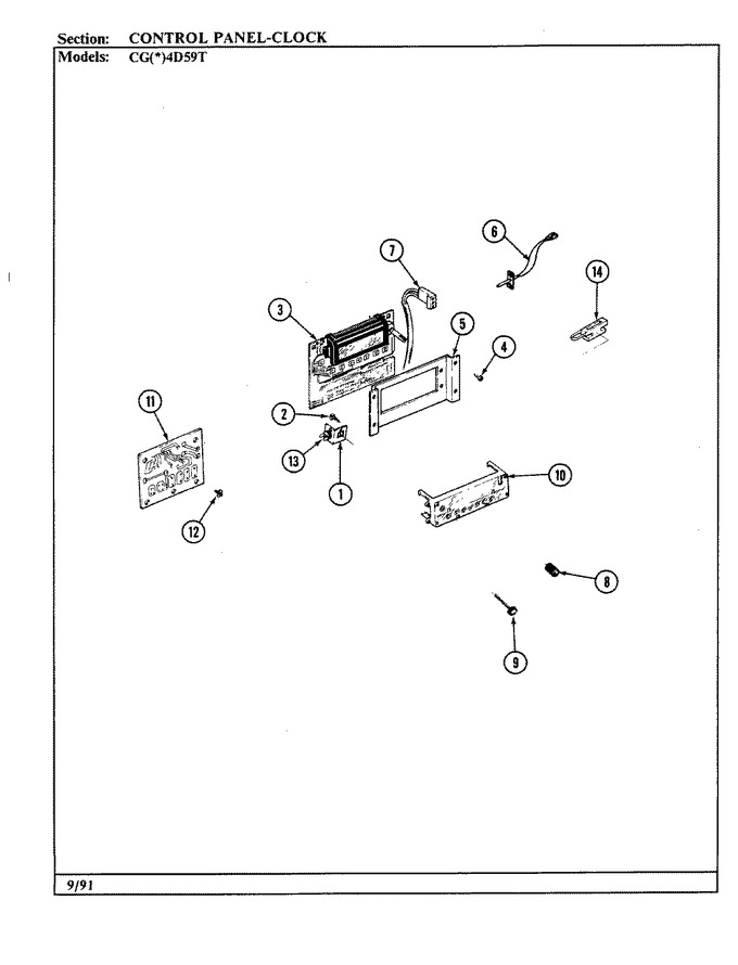 Diagram for CGA4D59TZK