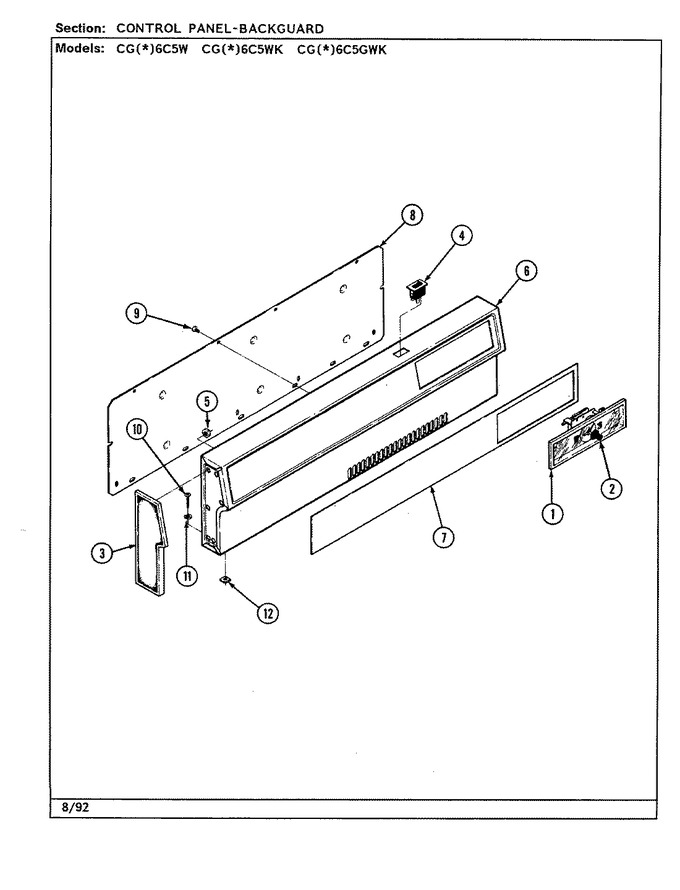 Diagram for CGA6C5GWK