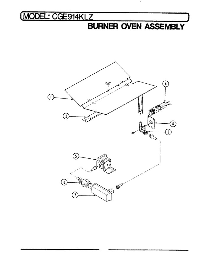 Diagram for CGE914KLZ