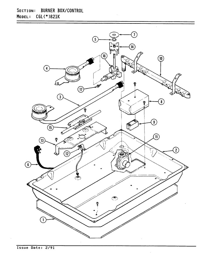 Diagram for CGLA821K