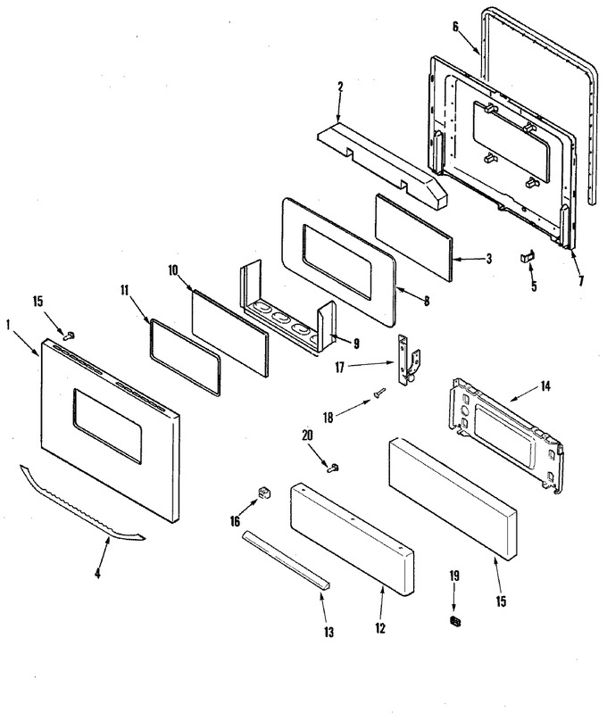 Diagram for CGR1425ADQ