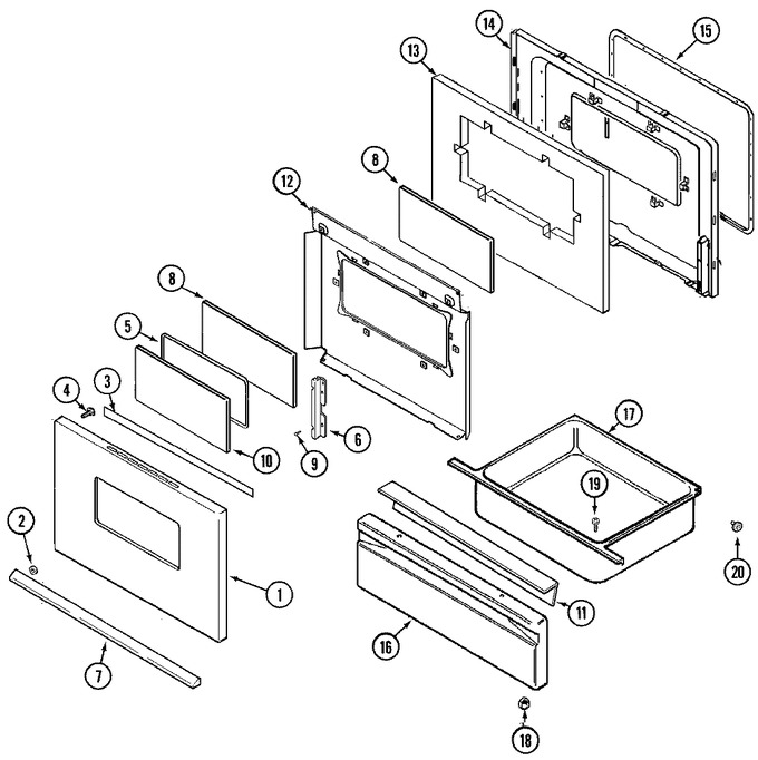 Diagram for CGR3740BDW