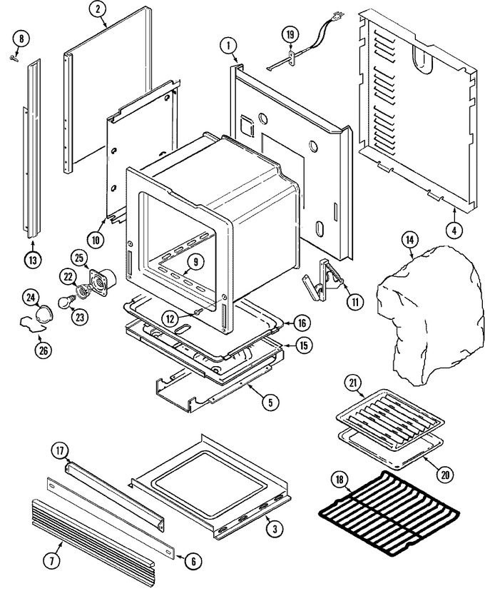 Diagram for CGW3330ADW