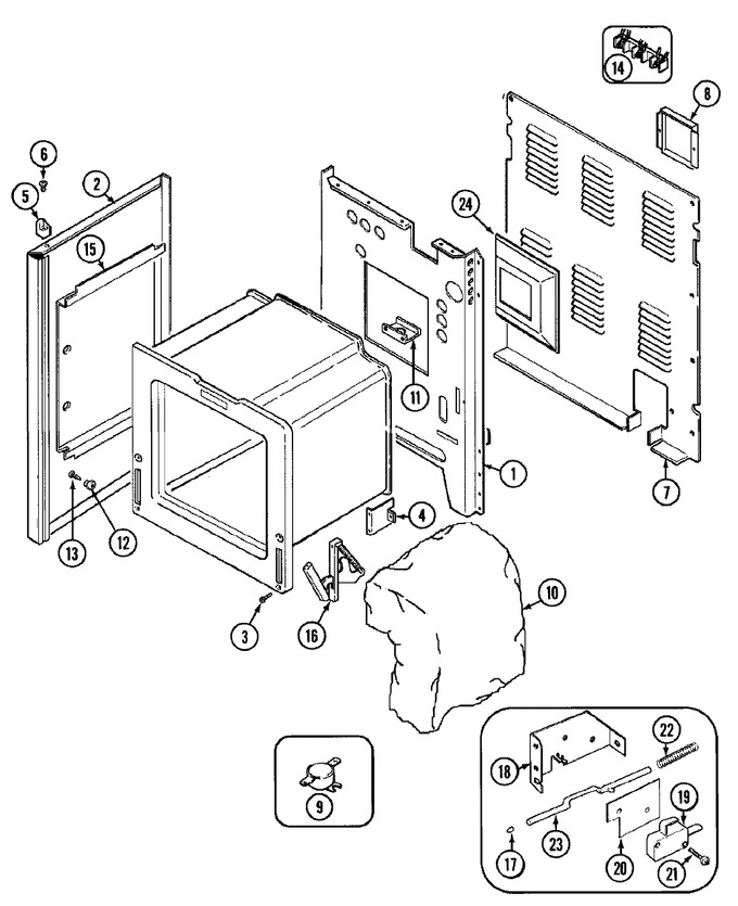 Diagram for CHE9830BCB