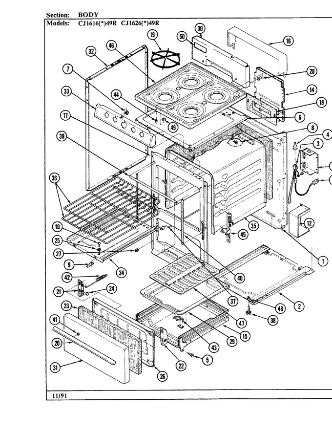 Diagram for CJ1616A49R
