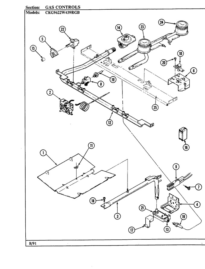 Diagram for CKG9622W439RGB
