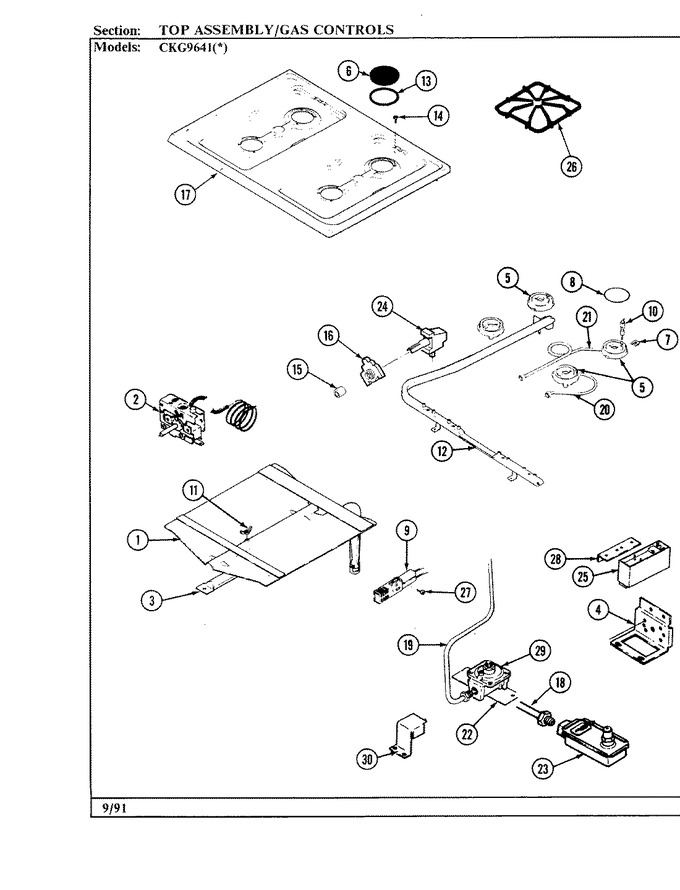 Diagram for CKG9641W589RGC
