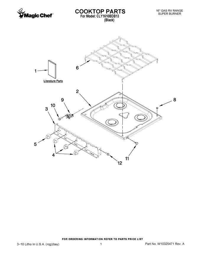 Diagram for CLY1610BDB13