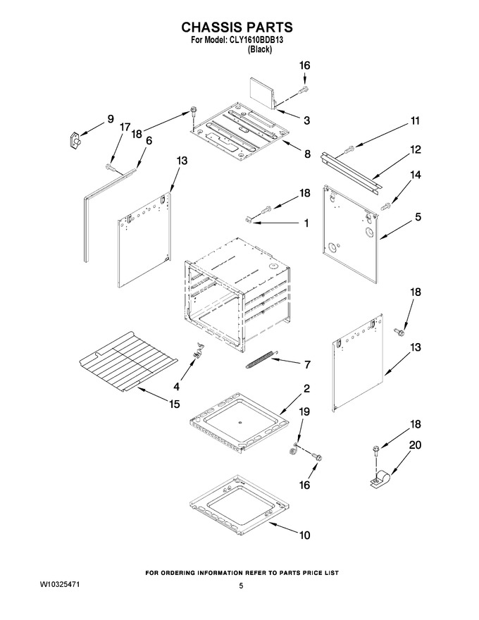Diagram for CLY1610BDB13