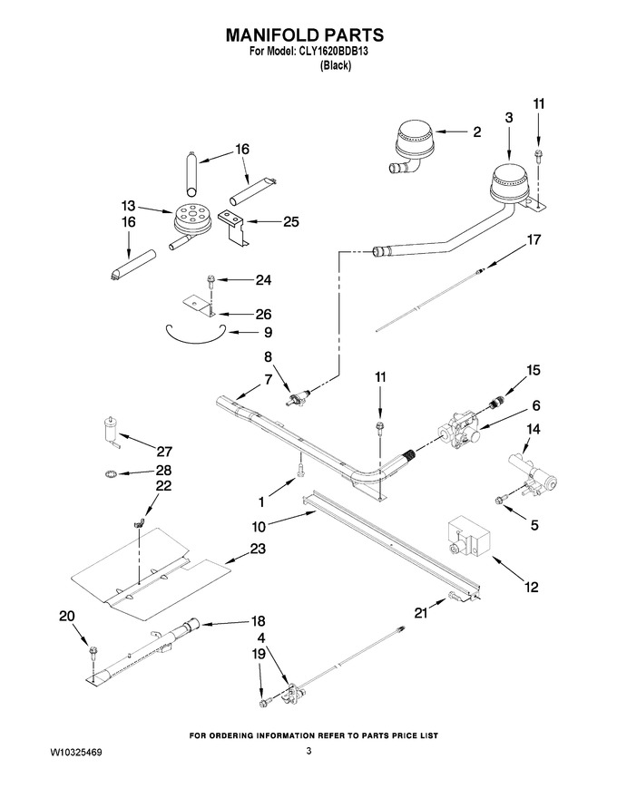 Diagram for CLY1620BDB13
