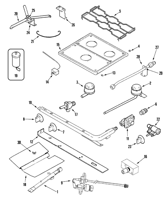 Diagram for CLY1628BDB