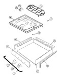 Diagram for 02 - Top & Burner Box