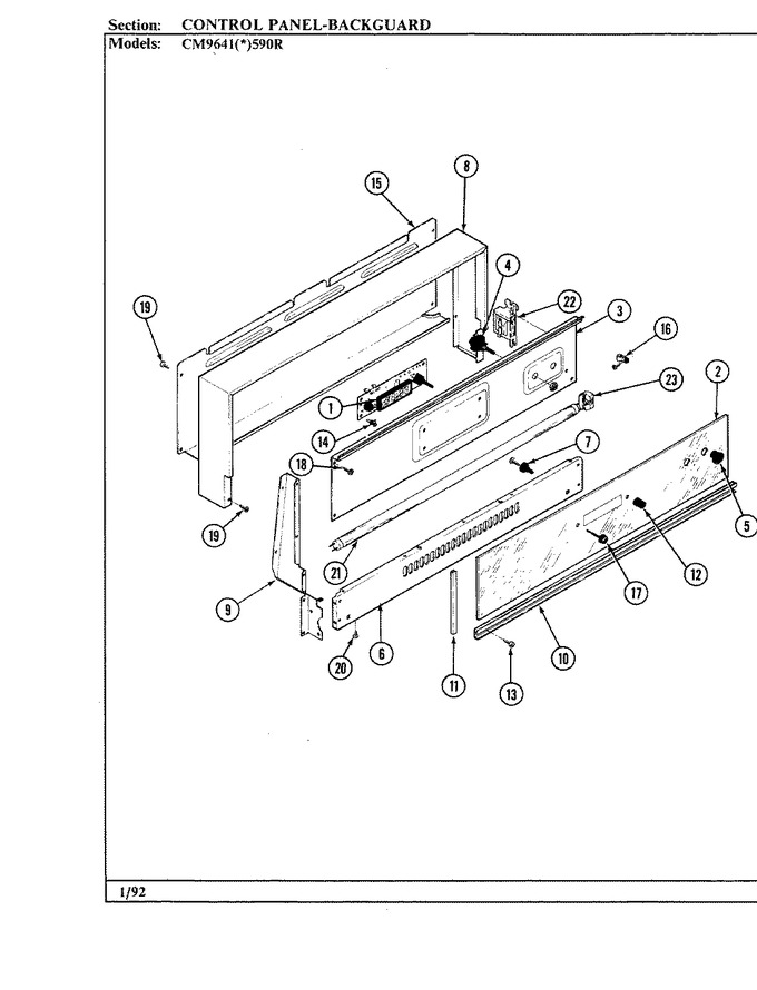 Diagram for CM9641W590R