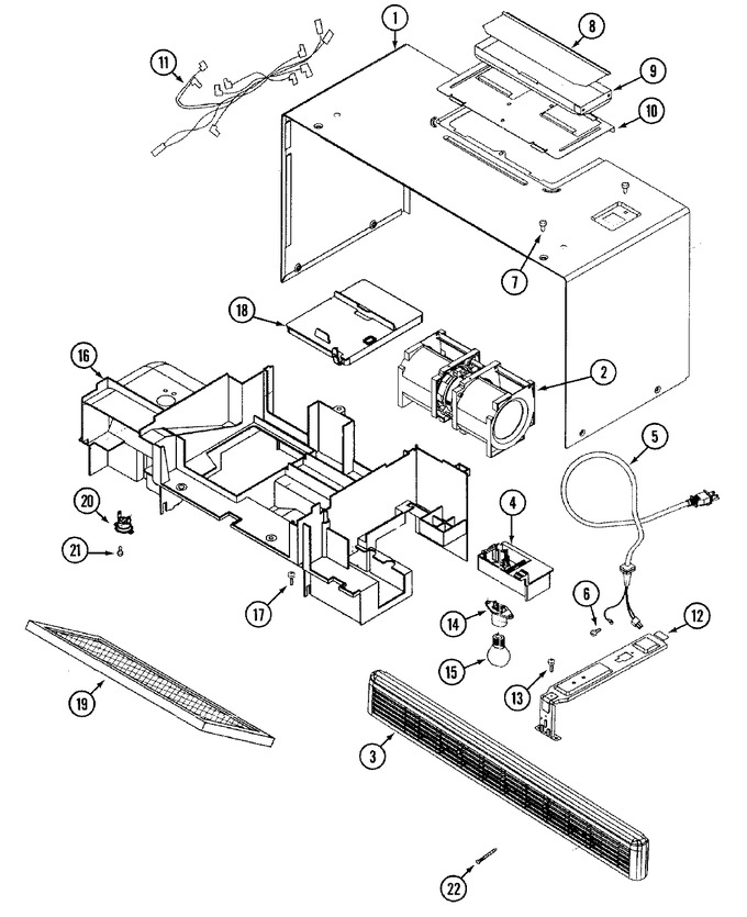 Diagram for CMV1000ADW