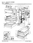 Diagram for 03 - Fresh Food Compartment