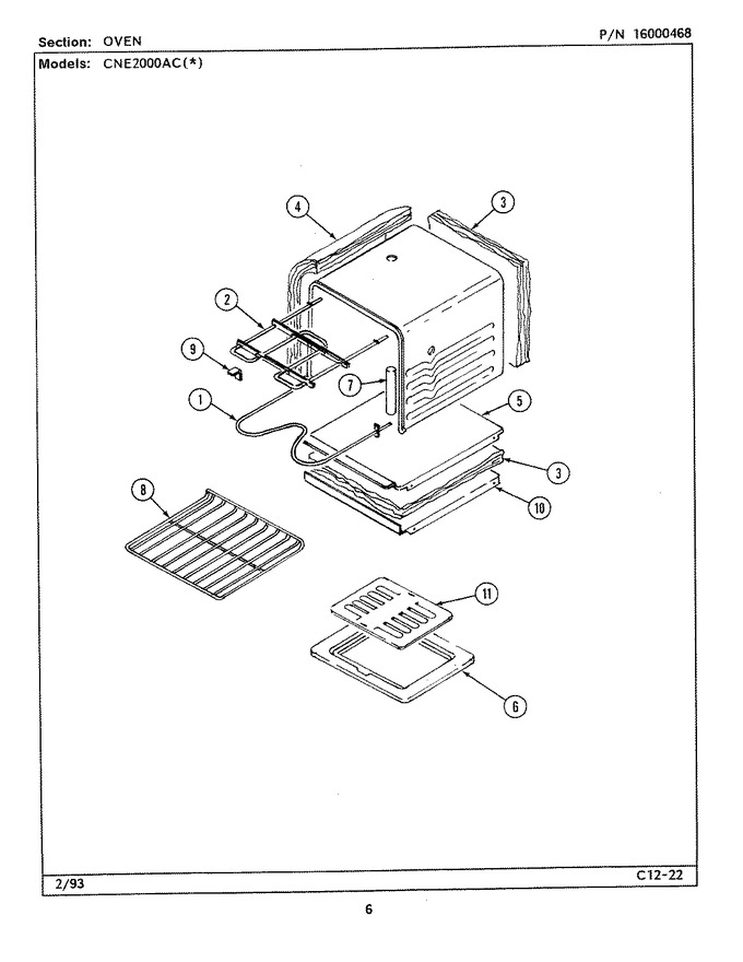 Diagram for CNE2000ACW