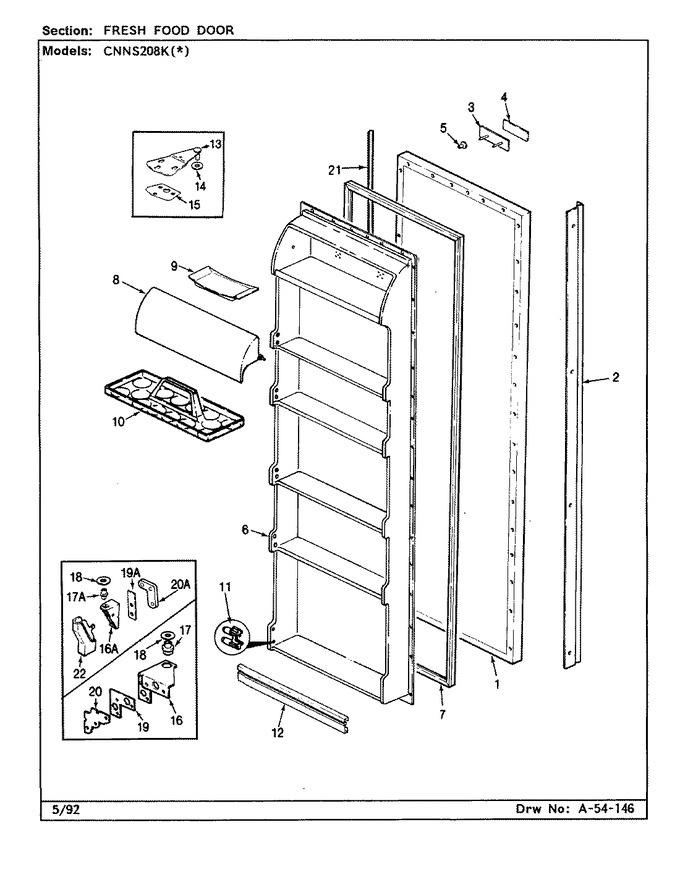 Diagram for CNNS208KA (BOM: BP06C)