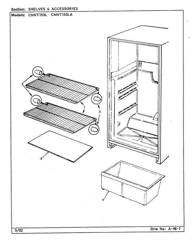 Diagram for CNNT153LA (BOM: CF06A)