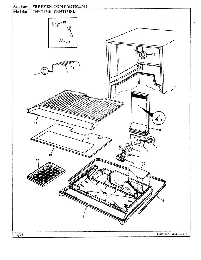 Diagram for CNNT174K (BOM: BF31C)