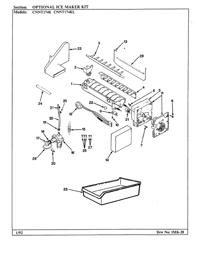 Diagram for CNNT174K (BOM: BF31C)