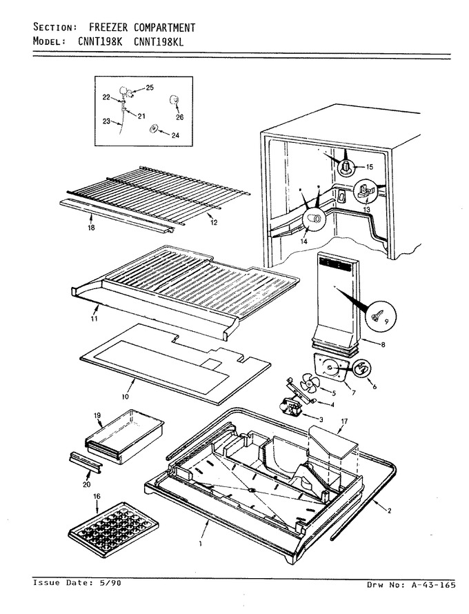 Diagram for CNNT198KA (BOM: BF51A)